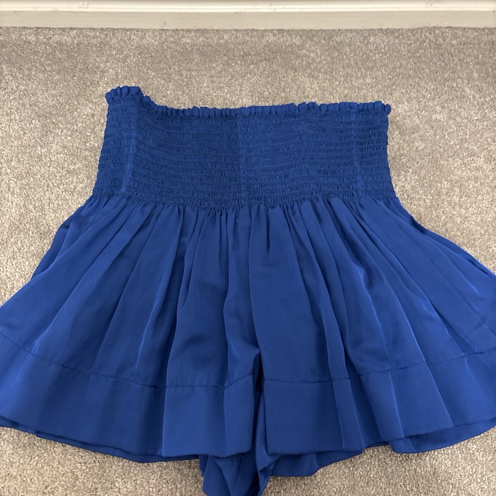 Royal blue Koch mini skirt!
